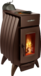Печь TMF Огонь-батарея 7Б с баком дровяная, шоколад