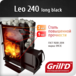 Печь Grill'D Leo 240 long black