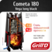 Печь Grill'D Cometa Vega 180 window black