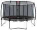Батут Berg  Elite + Tattoo + Safety Net Deluxe 430 серый