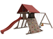 Детский городок Little Panda Замок 1 красный