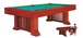 Бильярдный стол для пула Weekend Billiard Romance 8 ф коричневый, со столешницей 