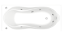 Ванна  BAS Ямайка 180х80 без гидромассажа