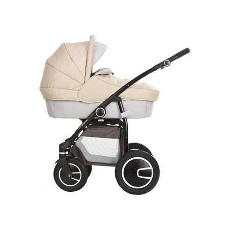 Коляска Geoby C3011 серый с салатовым