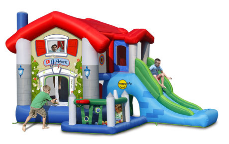 Надувной батут Happy Hop  "В гостях у сказки" 9515