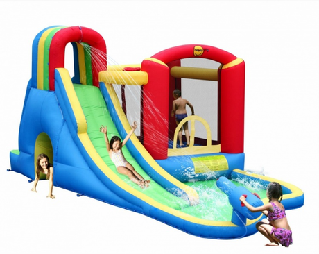 Надувной батут Happy Hop  "Забавная игра" 9047N