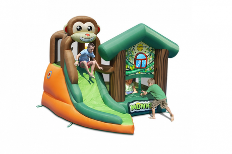 Надувной батут Happy Hop  "Мартышка" 9471