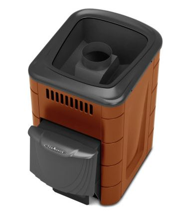 Печь TMF Компакт 2013 сarbon ДА КТК терракота