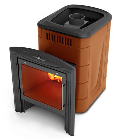 Печь TMF Компакт 2013 Inox Витра терракота