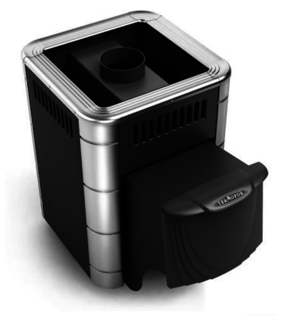 Печь TMF ОСА сarbon ДА антрацит НВ