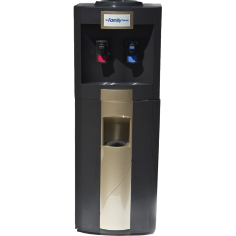 Кулер Aqua Well WD-2202 LD черный с золотой вставкой