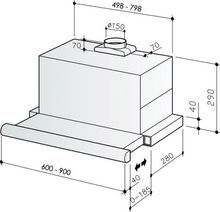 Вытяжка кухонная Best  ES 425 90