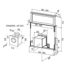 Вытяжка кухонная Best  Lift Glass  BK 60