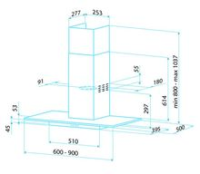 Вытяжка кухонная Best  RHO 90