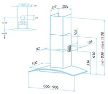 Вытяжка кухонная Best  SIGMA 60