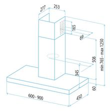 Вытяжка кухонная Best  THETA 90