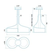 Вытяжка кухонная Best  VERTIGO DOUBLE 