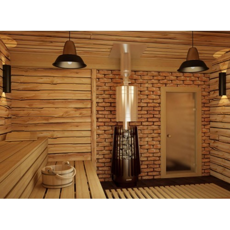 Печь Grill'D Cometa 180 window black