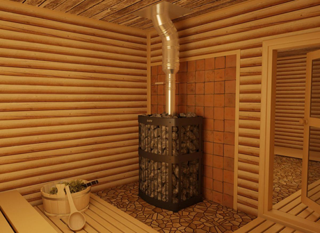 Печь Grill'D Fortuna 280 G window black