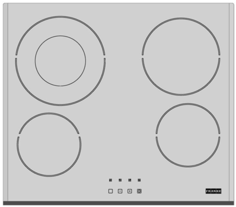 Варочная панель Franke FHC 604 4C T BP WH