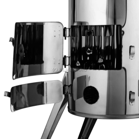 Коптильня TMF Дуплет Inox дровяная