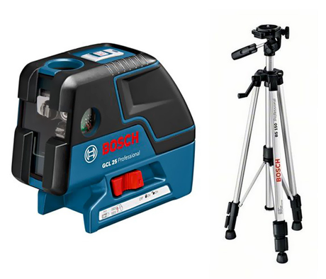Нивелир BOSCH  GCL 25 Prof+BS 150