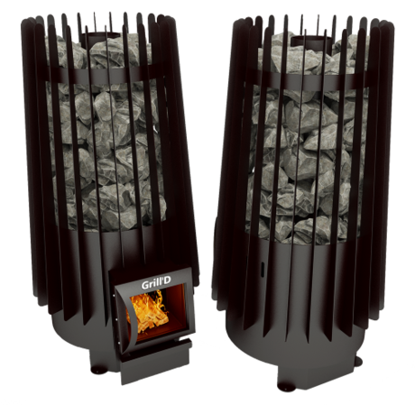 Печь Grill'D Cometa Vega 180 window black