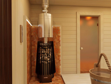 Печь Grill'D Cometa Vega 180 window black