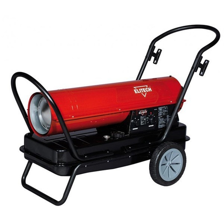 Тепловая пушка Elitech  ТП 63ДП