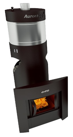 Печь Grill'D Aurora 160 Trio window black
