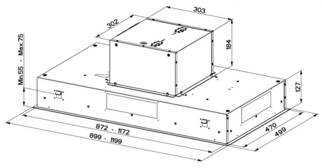 Вытяжка кухонная Faber  HEAVEN 2.0 X A120