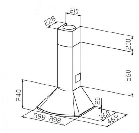 Вытяжка кухонная Franke  FDS 954 XS