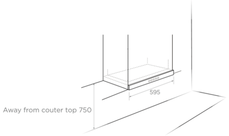 Вытяжка кухонная Midea  E60MEB0V03
