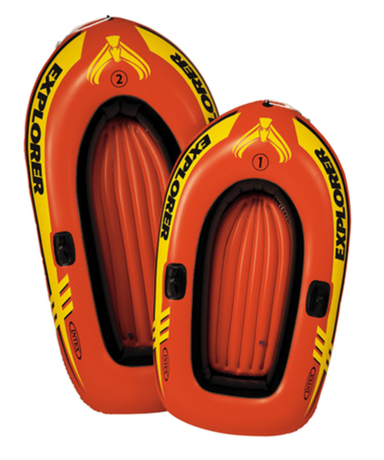 Надувная лодка Intex  Explorer 100 1 местная