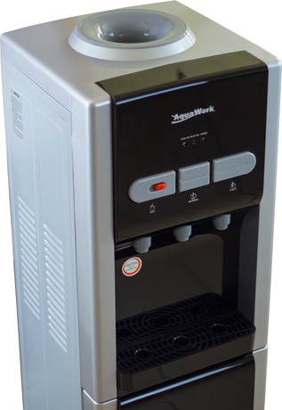 Кулер Aqua Work R36-W черный/серебристый