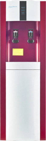 Кулер Aqua Work 16-LD/EN  серебристо-красный