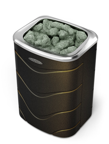 Печь TMF Примавольта, черная бронза, 9 кВт