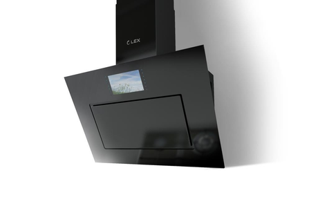 Вытяжка кухонная LEX AURORA 900 BLACK +TV