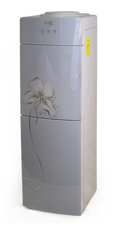 Кулер Aqua Well 2-JXD-5  серебряный флуоресцентный (стекло)