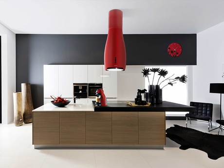 Вытяжка кухонная Maunfeld  KENT 50 красный