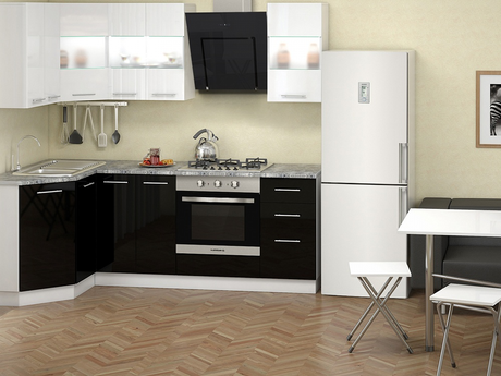 Вытяжка кухонная Maunfeld  MODERN 80 черный