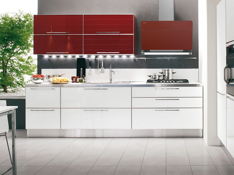 Вытяжка кухонная Maunfeld  TYNE 90 красный