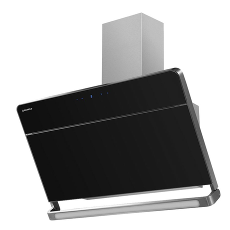 Вытяжка кухонная Maunfeld  TYNE 90 черный