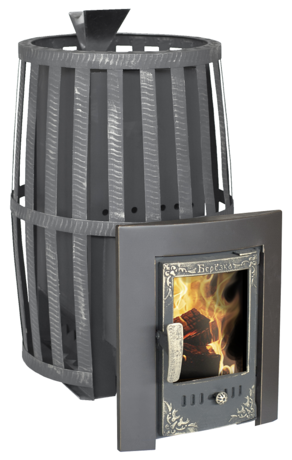 Печь Берёзка  Витязь 18 с закрытой каменкой