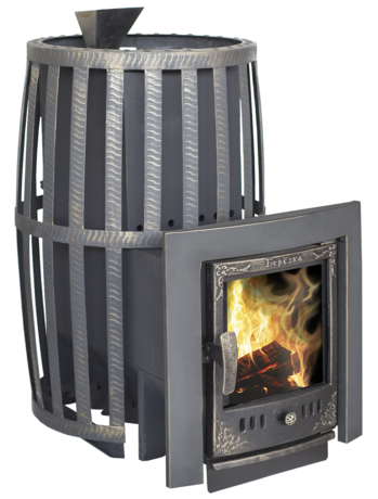 Печь Берёзка  Витязь 28 с закрытой каменкой