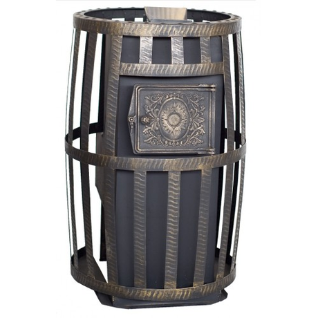 Печь Берёзка  Витязь 28 с закрытой каменкой