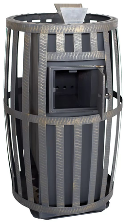 Печь Берёзка  Витязь 28 с закрытой каменкой