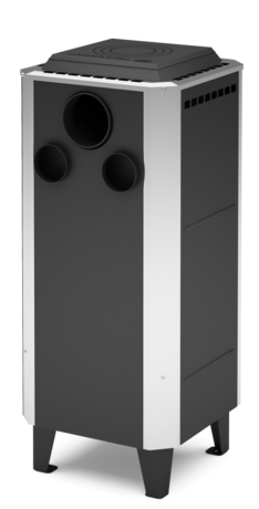 Печь Теплодар Вертикаль металлика