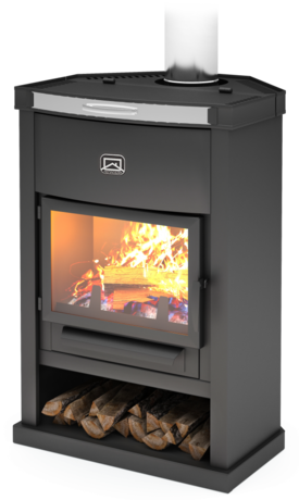 Печь Теплодар ОВ-120 угловой