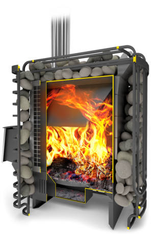 Печь Теплодар Сибирский Утес 20 ЛП